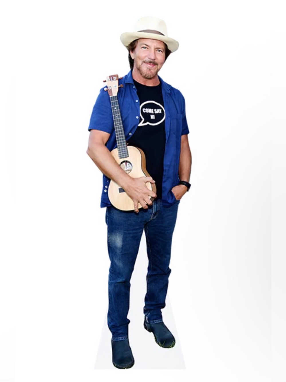 Eddie Vedder LifeSize Cardboard Cutout Free Shipping!
